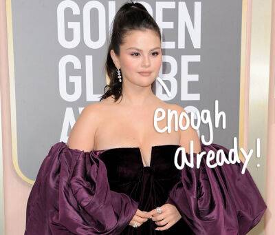 Selena Gomez Shuts Down Body Shamers Who Criticized Her Golden Globes Look! - perezhilton.com