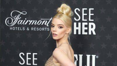 Anya Taylor-Joy Put the Most Elegant Spin on the Naked Dress at the Critics Choice Awards—See Pics - www.glamour.com - New York