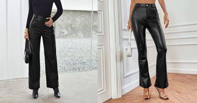 Meet Your New Winter Staple: These Faux-Leather Pants - www.usmagazine.com