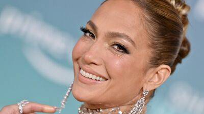 Jennifer Lopez Wore Two Completely Different Naked Dresses in One Night—See Pics - www.glamour.com - county Ellis