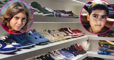 Feast Your Eyes on Mason Disick’s Impressive Sneaker Collection That Has Sister Penelope’s Approval - www.usmagazine.com - Britain - Jordan - North Carolina