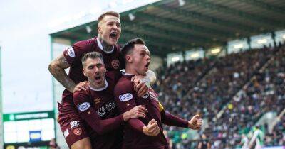 Lawrence Shankland's Hearts heroics get John Robertson on the blower after matching record in Hibs thumping - www.dailyrecord.co.uk - Scotland
