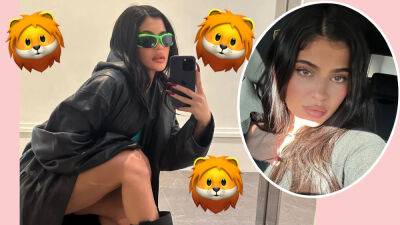 Kylie Jenner Wants You To Hear Her ROAR In This Wild Paris Fashion Week Fit! - perezhilton.com