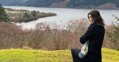 White Lotus star Alexandra Daddario enjoys Scotland trip as she shares stunning snaps - www.dailyrecord.co.uk - Scotland - county Harvey