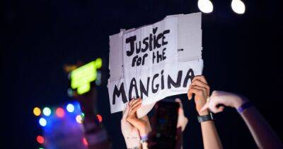 Moment Lewis Capaldi spots fans holding 'justice for mangina' sign in Glasgow crowd - www.dailyrecord.co.uk - Scotland