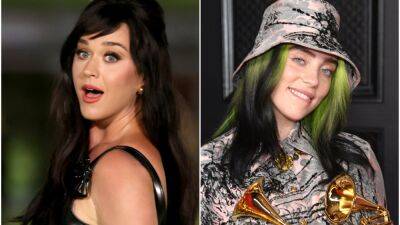 Katy Perry Says She Once Refused to Work With Billie Eilish Because She Was ‘Boring’—Watch the Video - www.glamour.com