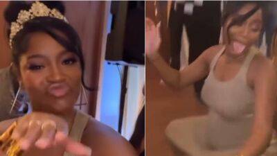 Keke Palmer Got Down to Beyoncé at Her Extravagant Baby Shower—Watch the Video - www.glamour.com - Jersey - county King And Queen