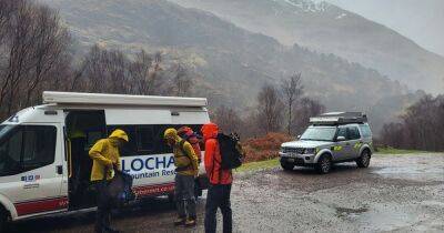 Mountain rescue teams join search for man who vanished while climbing Ben Nevis - www.dailyrecord.co.uk - Scotland - Beyond