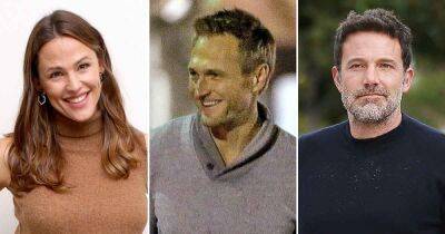 Ben Affleck Is All Smiles While Having Rare Chat With Ex Jennifer Garner’s Boyfriend John Miller - www.usmagazine.com - California
