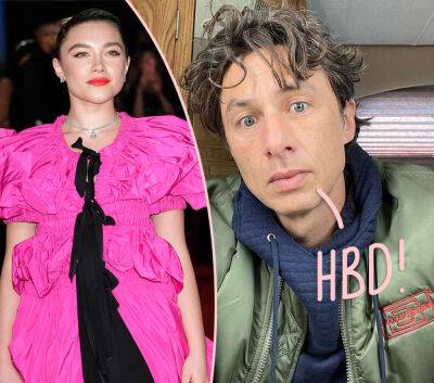 Zach Braff Shouts Out 'Legend' Ex Florence Pugh In Lovely Birthday Post! - perezhilton.com - Los Angeles - Hollywood - county Garden
