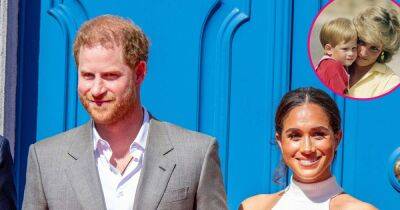 Prince Harry Thinks His ‘Blue Box’ of Princess Diana’s Hair Was a Good Luck Charm for Meghan Markle’s 1st Pregnancy - www.usmagazine.com - Scotland