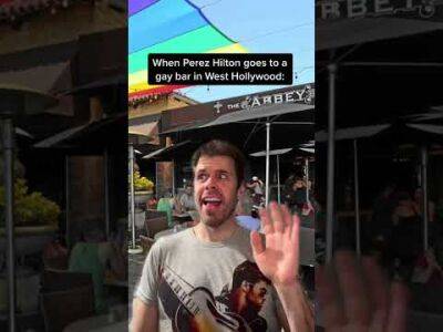 When Perez Hilton Goes To A Gay Bar In West Hollywood… - perezhilton.com