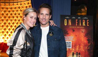 Peter Facinelli Premieres His New Movie 'On Fire' with Support From Fiancee Lily Anne Harrison - www.justjared.com - France