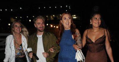Married at First Sight’s Rozz, Tasha and Adrian step out for Jay's wild birthday celebrations - www.ok.co.uk - Manchester - city Sanderson