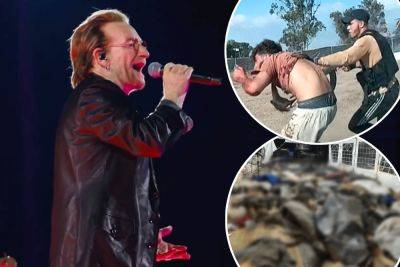 U2’s Bono dedicates concert to Israeli victims of Hamas attack - nypost.com - Ireland - Las Vegas - Israel - Palestine