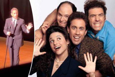 Jerry Seinfeld teases ‘Seinfeld’ reunion 25 years after series finale - nypost.com - New York - Boston