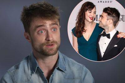 Daniel Radcliffe Talks 'Surprising' & 'Terrifying' Moments Of Being A First-Time Parent! - perezhilton.com - Britain