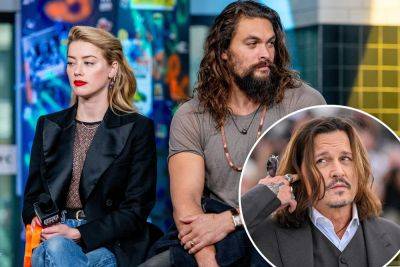 Jason Momoa allegedly drunk, mimicked Johnny Depp on ‘Aquaman 2’ set - nypost.com