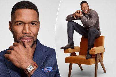 Michael Strahan clocks in on football, fashion and fear - nypost.com - New York