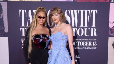 Beyoncé Went to Taylor Swift's Eras Tour Movie Premiere and I'm Shaking - www.glamour.com - Los Angeles