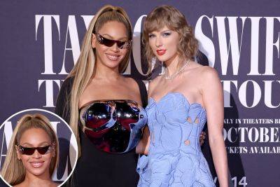 Beyoncé surprises Taylor Swift at ‘Eras’ film premiere: ‘She taught me to break rules’ - nypost.com - Los Angeles - Taylor - city Sandler - county Swift