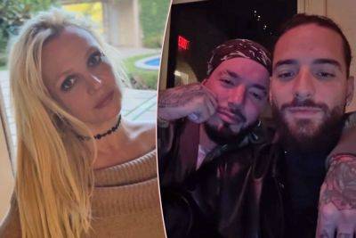 Britney Spears Is 'All Smiles' For Sushi Date With Maluma & J Balvin! LOOK! - perezhilton.com - New York