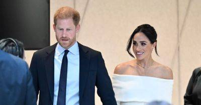 Prince Harry 'interrupted' by wife Meghan Markle in 'losing battle' at events - www.dailyrecord.co.uk - New York - New York - Santa Barbara