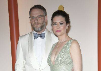 Seth Rogen's Wife Lauren Had A Deadly Brain Aneurysm Removed! - perezhilton.com