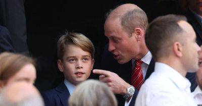 Prince George matches with dad William as pair cheer on Wales at Rugby World Cup - www.ok.co.uk - Argentina
