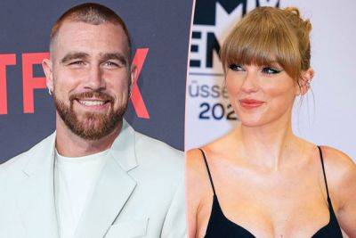 Taylor Swift & Travis Kelce Get ‘Handsy’ At SNL Afterparty! LOOK! - perezhilton.com - New York