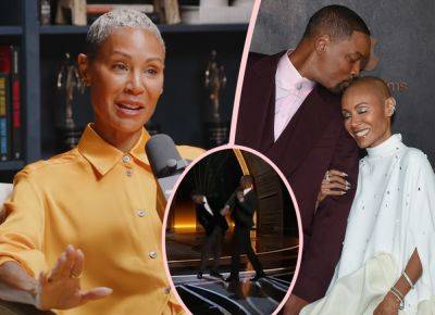 Jada Pinkett Smith Explains Oscars Slap Is WHY She's Getting Back Together With Will! - perezhilton.com - county Rock