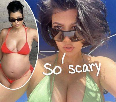 Kourtney Kardashian Reveals An Extra Ultrasound 'Saved' Her Unborn Baby Ahead Of Emergency Fetal Surgery - perezhilton.com