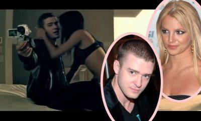 Was The Pregnancy Why Justin Timberlake's Cry Me A River Video Sent Britney Spears 'Over The Edge'?! - perezhilton.com