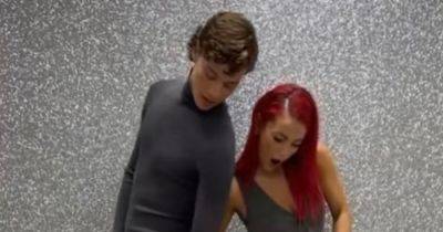 Bobby Brazier and Dianne Buswell wear each other's shoes on It Takes Two - and nobody noticed - www.ok.co.uk