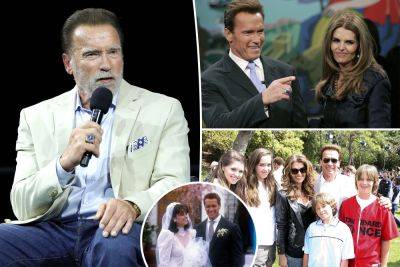 Arnold Schwarzenegger says cheating on Maria Shriver, affair with housekeeper is his ‘f–k up’ - nypost.com - California