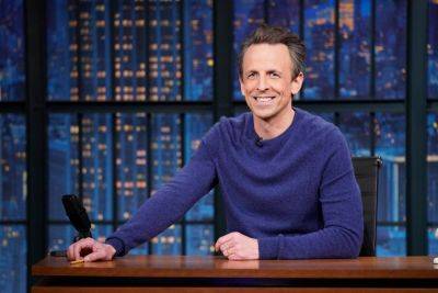 Seth Meyers Is Happy To Be Back At Work; Teases First Script Post-Strike - deadline.com
