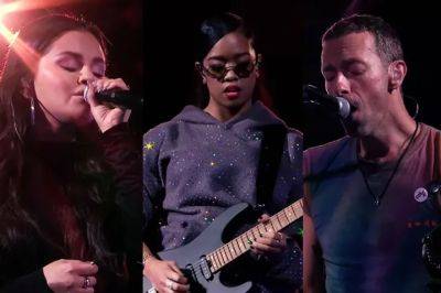 Selena Gomez Surprises Fans At Coldplay Concert, Performs Alongside The Band And H.E.R. - etcanada.com - Paris - USA - California - county Carson