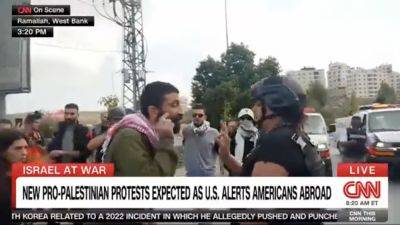 CNN Reporter Sara Sidner Accosted On-Air in the West Bank: ‘You Are Genocide Supporters… F— CNN’ - variety.com - Britain - Israel - city Tel Aviv - Libya - area West Bank