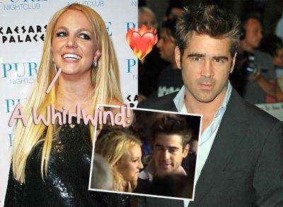 Britney Spears Recalls She & Colin Farrell Were 'All Over Each Other' During Fiery Fling, BUT... - perezhilton.com - Ireland