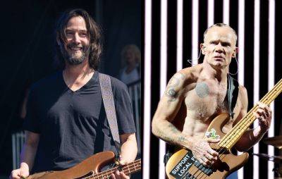 Keanu Reeves had an impromptu bass lesson from Flea - www.nme.com - Los Angeles - California - state Idaho - county Napa
