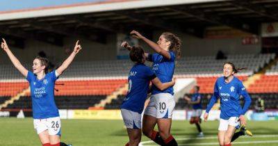 Rangers women beat Celtic to top SWPL table after dramatic derby victory - www.dailyrecord.co.uk - city Glasgow