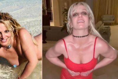 Britney Spears Reveals Why She Posts ‘Naked’ Pics! - perezhilton.com - Spain - New York