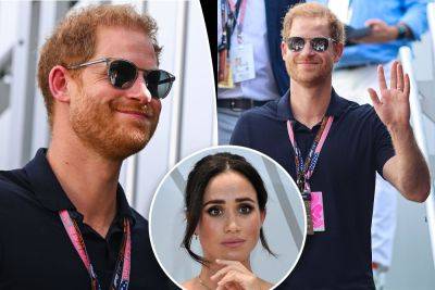 Prince Harry attends F1 Grand Prix in Texas without Meghan Markle - nypost.com - New York - Texas