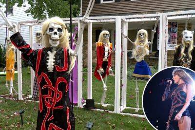 Taylor Swift-inspired Halloween decor goes viral: ‘Masterpiece’ - nypost.com