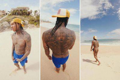 Tyga fans react to his ‘insane’ butt tattoo: ‘Kiss my a–‘ - nypost.com