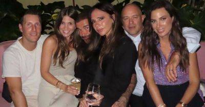 Victoria Beckham sits on David's lap in cosy first snap after Rebecca Loos claims - www.ok.co.uk - Miami - Manchester