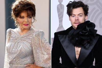 Harry Styles blocked Joan Collins’ view of Cher at 2019 Met Gala: He ‘took no notice’ of me - nypost.com - Britain - USA - county Story