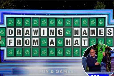 ‘Wheel of Fortune’ host Pat Sajak reacts after ‘nervous’ contestant loses easy $1 million puzzle - nypost.com - city Santiago
