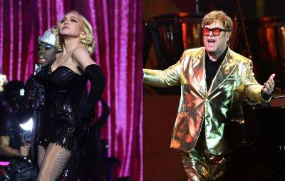 Elton John praises Madonna for “heartfelt” tribute to AIDs victims on ‘Celebration Tour’ - www.nme.com - USA