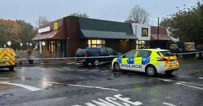 Man, 49, dies after he 'set himself on fire' outside McDonald's - www.manchestereveningnews.co.uk - county Walton